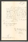 k.k. naturhistorisches Hofmuseum, Intendanzakten 1885-1896 (Hauer), Aktenzahl Z.595/1889, Seite 1